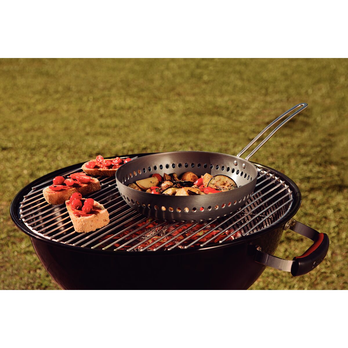 Tramontina Wok / Sartén en Aluminio Anodizado 26 cm