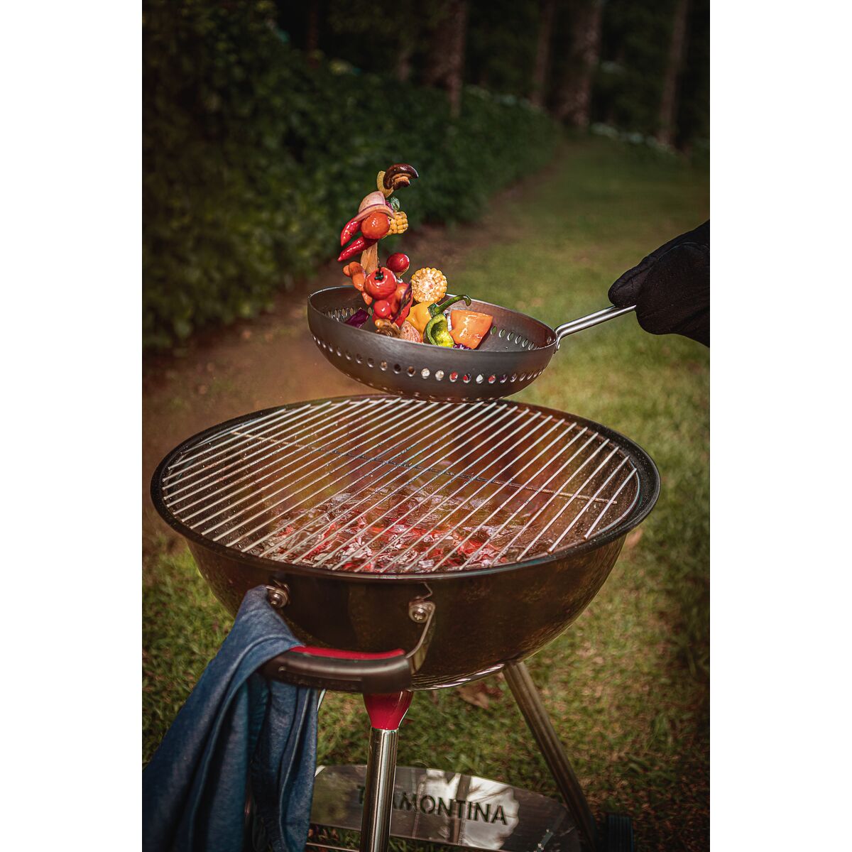 Tramontina Wok / Sartén en Aluminio Anodizado 26 cm