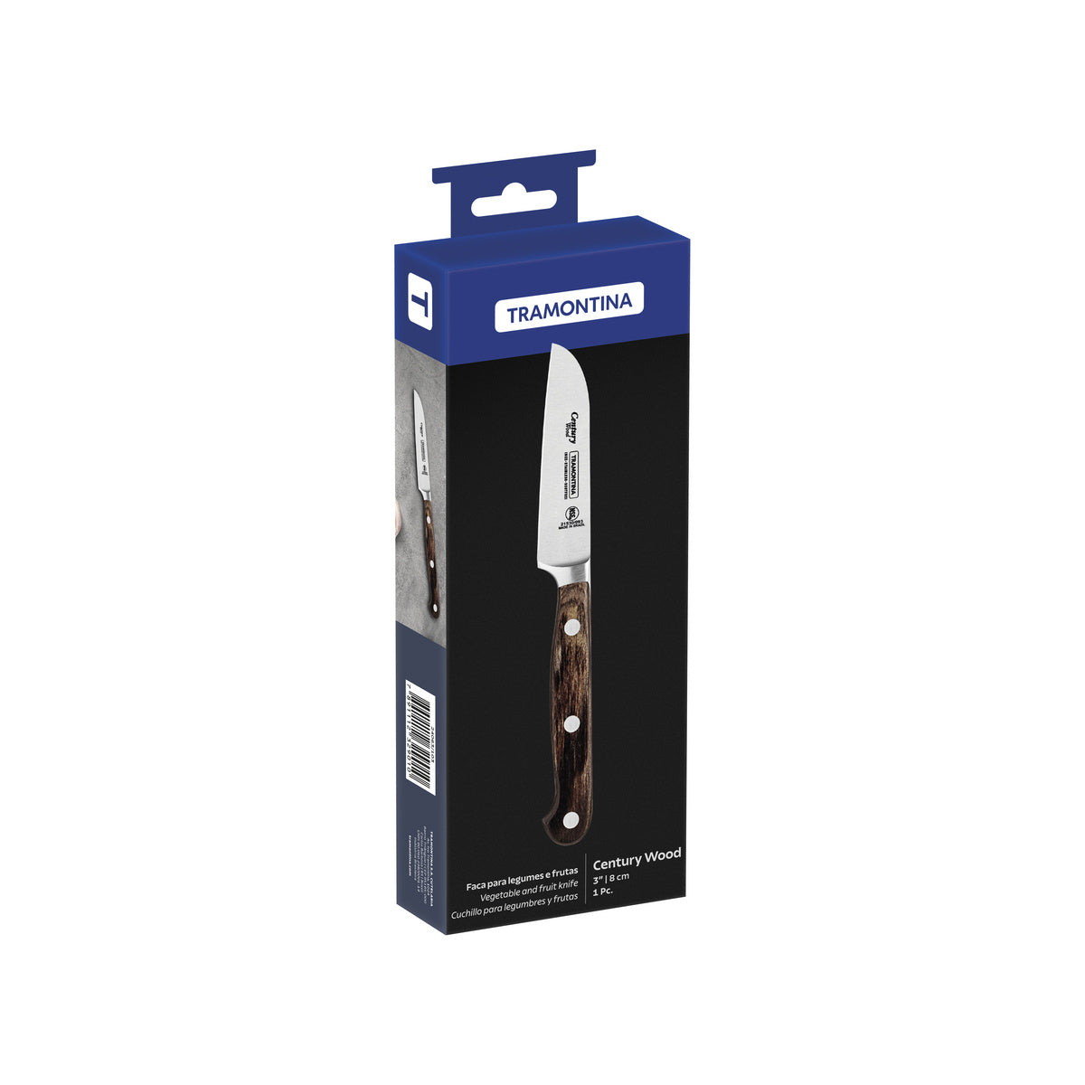 Tramontina Cuchillo Verduras Century Wood NSF 8 cm