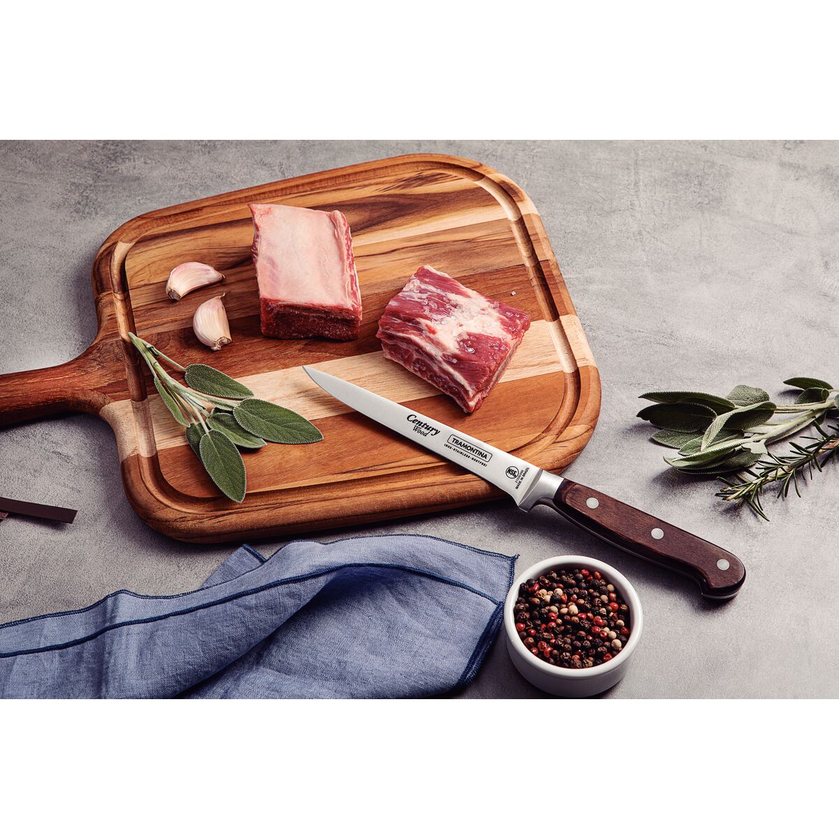 Tramontina Cuchillo Deshuesar Century Wood NSF 15,5 cm