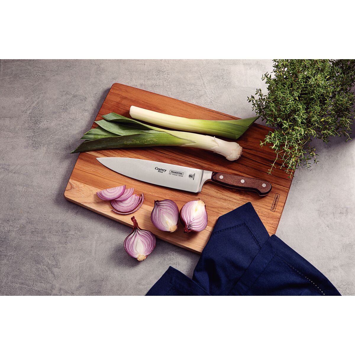 Tramontina Cuchillo Cocinero Century Wood NSF 20,5 cm