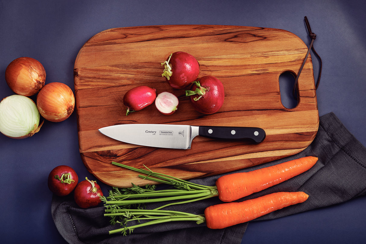 Tramontina Cuchillo Chef en Acero Inoxidable Century NSF 15 cm