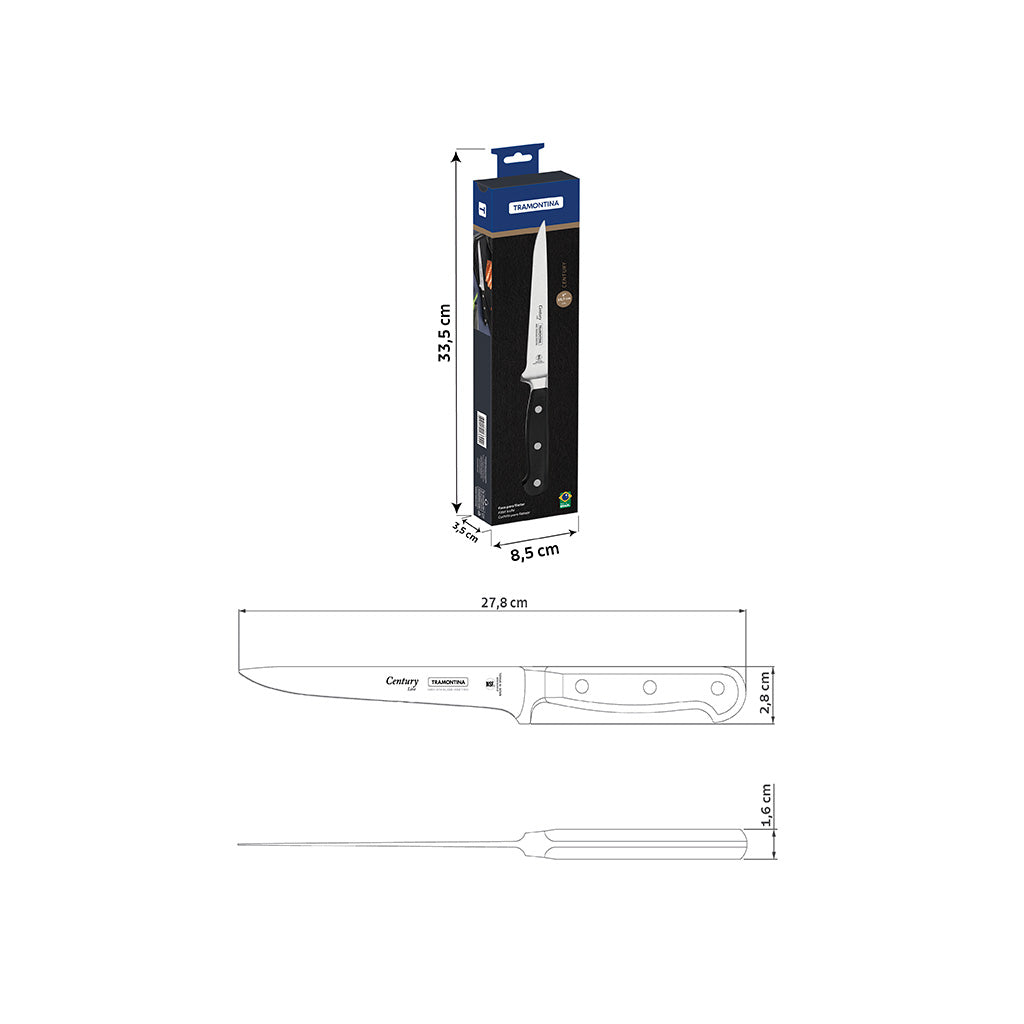 Tramontina Cuchillo para Filetear Century NSF Acero Inoxidable 15 cm