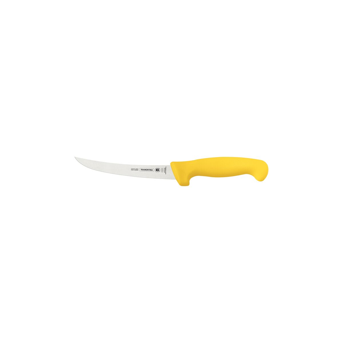 Cuchillo para Deshuesar Curvo Professional Amarillo NFS 15,5 cm