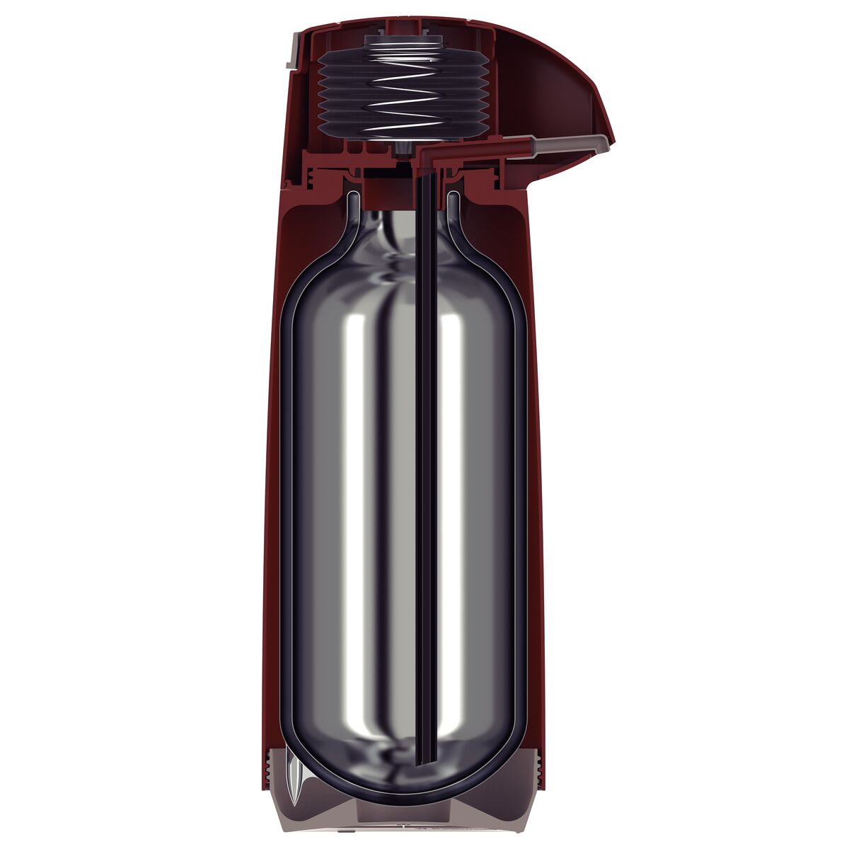 Tramontina Termo con Sifón Exata Rojo 1,8L