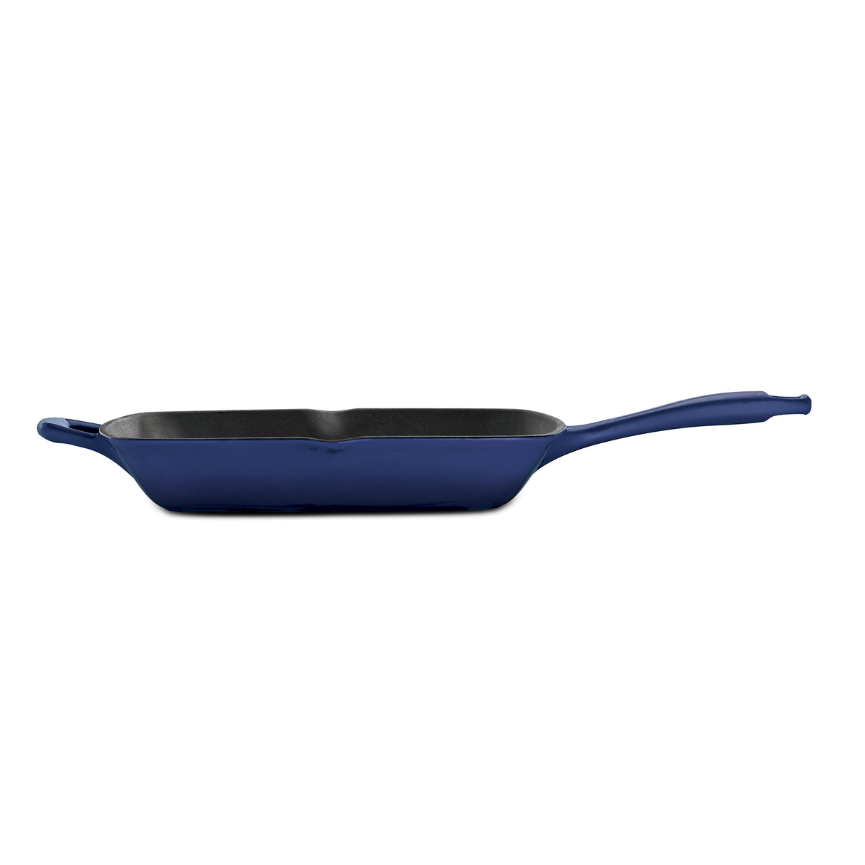 Tramontina Sartén Parrilla de Hierro Fundido Esmaltado Azul Bestow 27 cm 2,3L