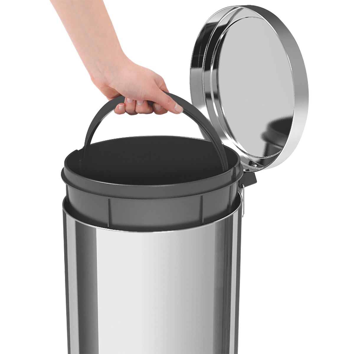Cubo de basura Acero Inoxidable 20L