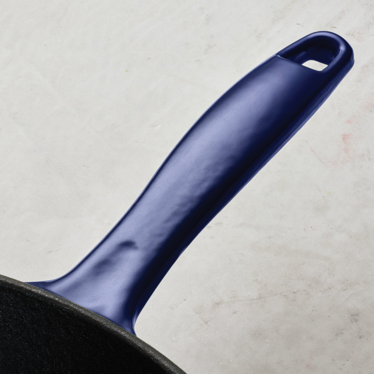 Tramontina Sartén Parrilla de Hierro Fundido Esmaltado Azul Bestow 27 cm 2,3L
