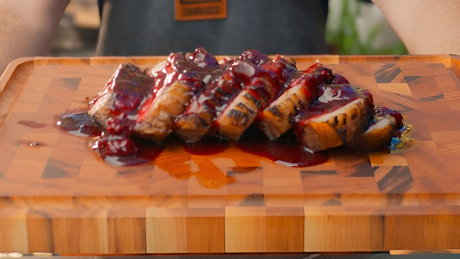 Picaña de cerdo agridulce: sabor y jugosidad a la parrilla