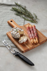 Tramontina Juego Tabla de Madera Teca + Cuchillo para Queso Kitchen