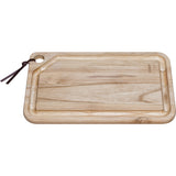 Tabla de Madera Teca para Presentación y Corte Churrasco Essencial 49 x 28 cm
