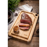 TABLA DE TECA PARA PRESENTACION Y CORTE  33 X 20 X 1,8CM - CHURRASCO ESSENCIAL