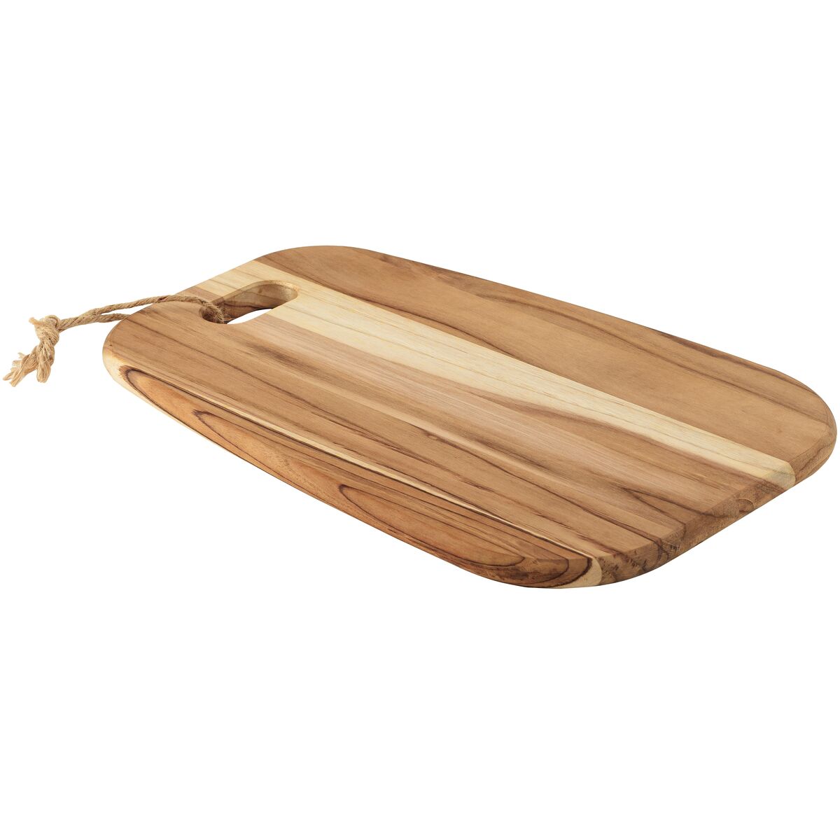 Tramontina Tabla de Madera Teca para Quesos y Embutidos Provence 40 x 27 cm