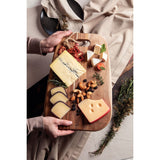 Tramontina Tabla de Madera Teca para Quesos y Embutidos Provence 40 x 27 cm