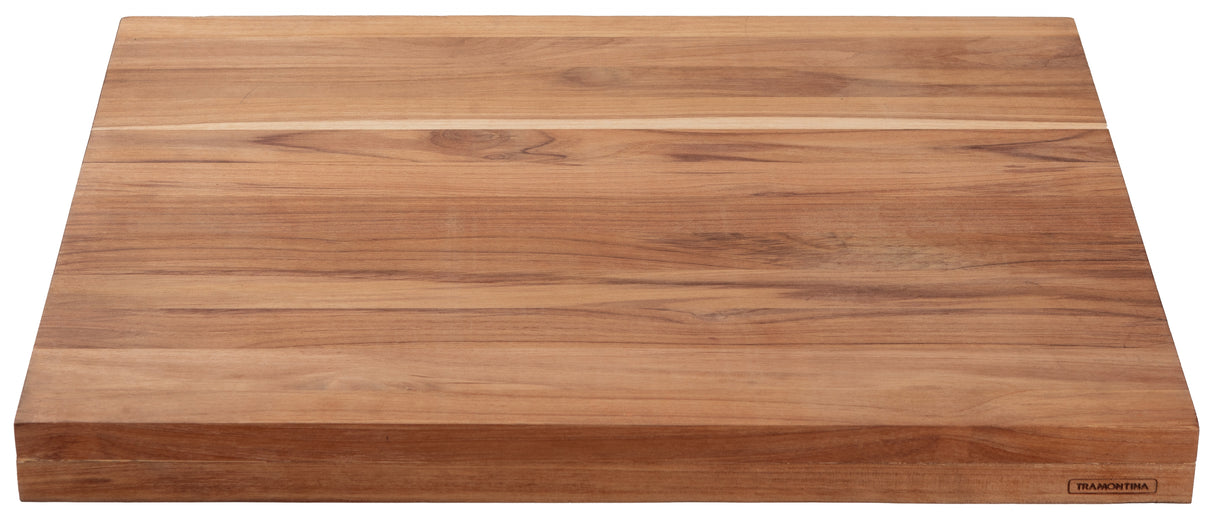 Tramontina Tabla de Madera de Teca con Encaje para Encimera 48 x 41 cm