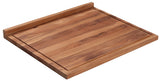 Tramontina Tabla de Madera de Teca con Encaje para Encimera 48 x 41 cm