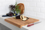 Tramontina Tabla de Madera de Teca con Encaje para Encimera 48 x 41 cm