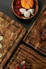 Tramontina Tabla de Madera Teca Churrasco Premium 60 x 40 cm