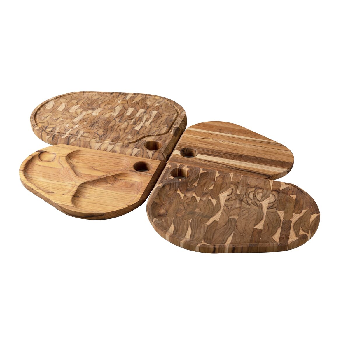 Tramontina Tabla de Madera Teca para Servir 32 x 24 cm Folium