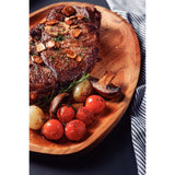 Tramontina Tabla de Madera Teca Churrasco Premium 37 x 30 cm