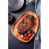 Tramontina Tabla de Madera Teca Churrasco Premium 37 x 30 cm