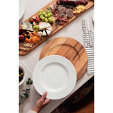 Bajoplato Sousplat de Madera de Teca Provence 33 cm