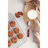 Tramontina Juego de Cucharas de Té en Acero Inoxidable y Mangos de Madera Polywood Rojo 6 piezas