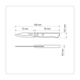 Tramontina Cuchillo para Frutas y Verduras Polywood 7 cm