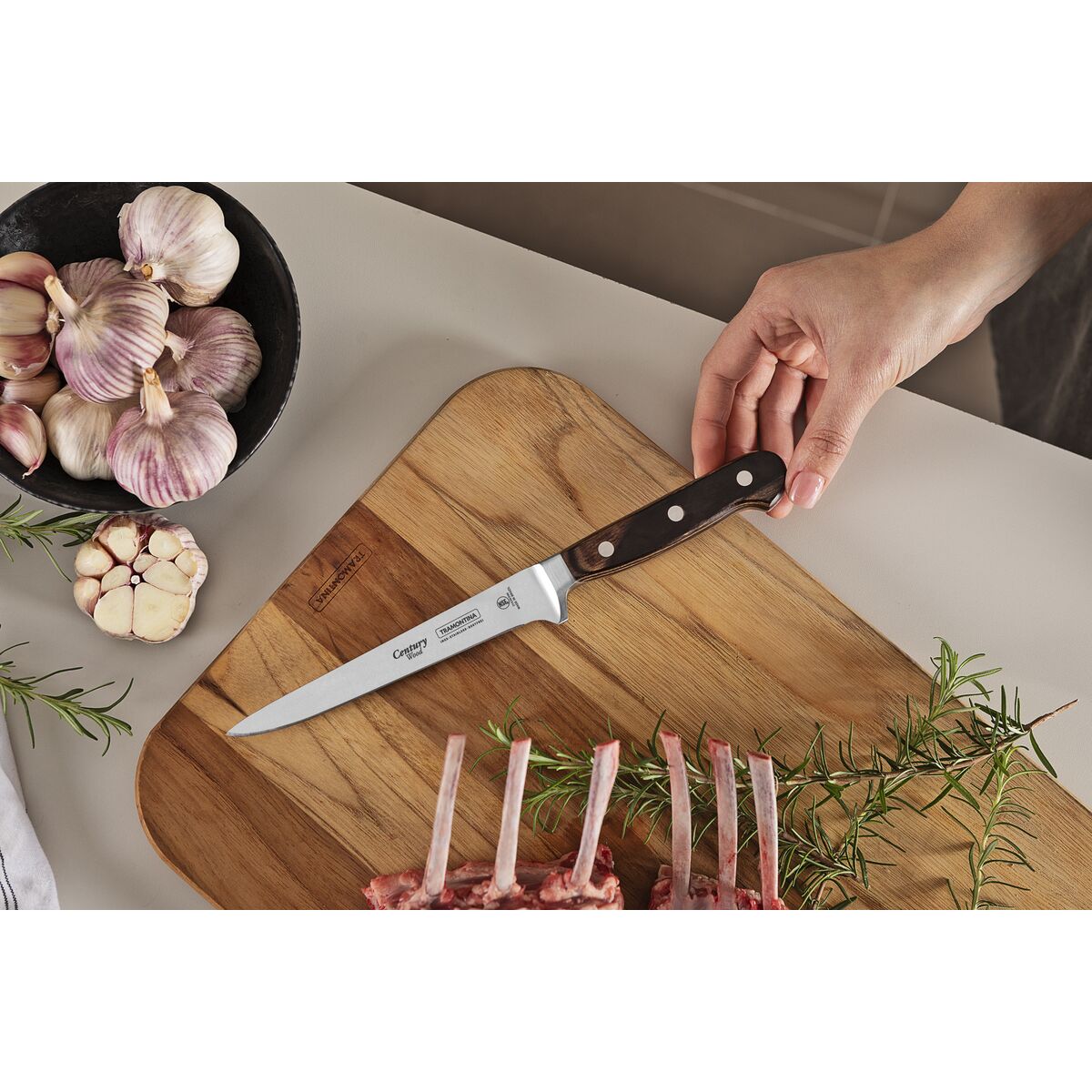 Tramontina Cuchillo Deshuesar Century Wood NSF 15,5 cm