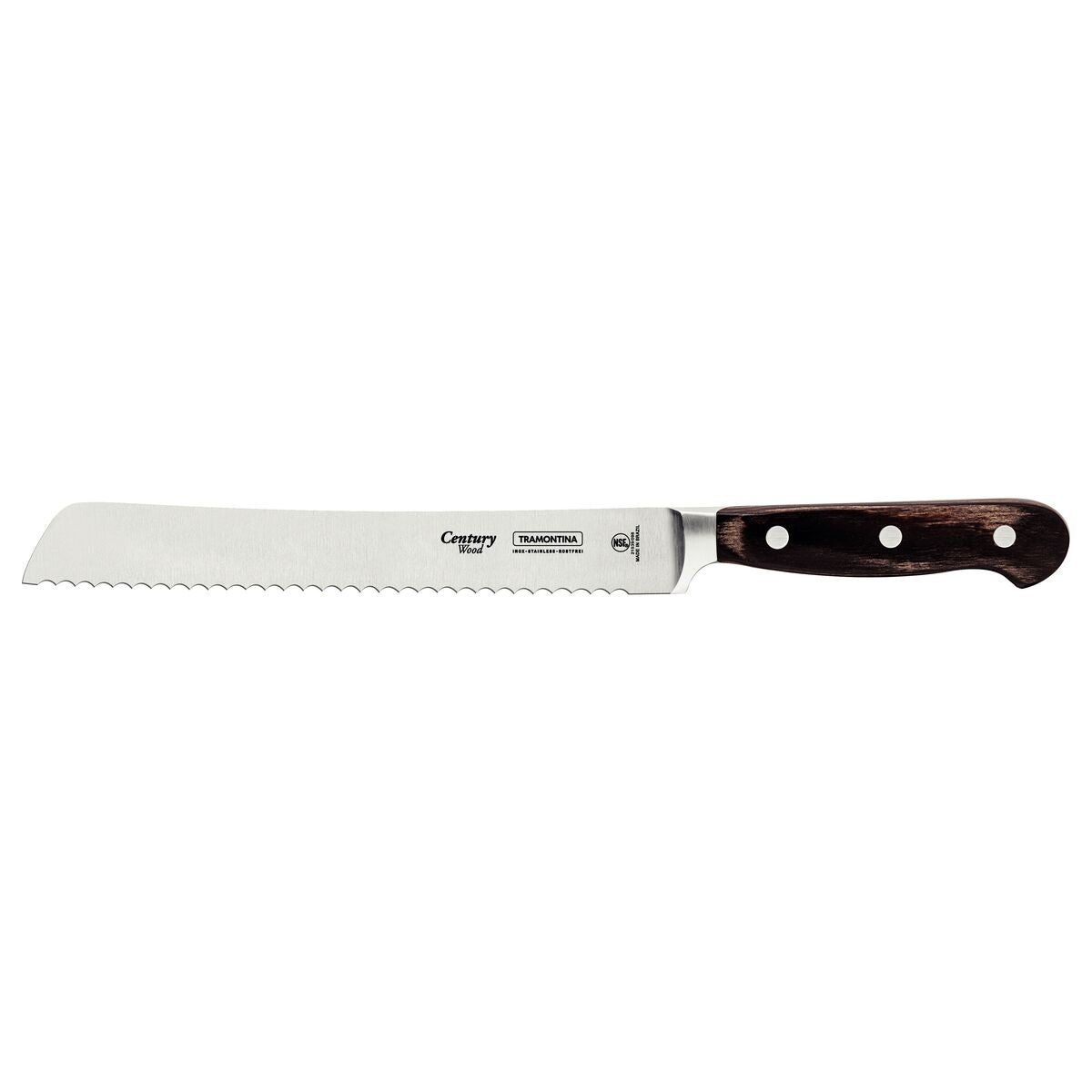 Tramontina Cuchillo Pan Century Wood NSF 20,5 cm