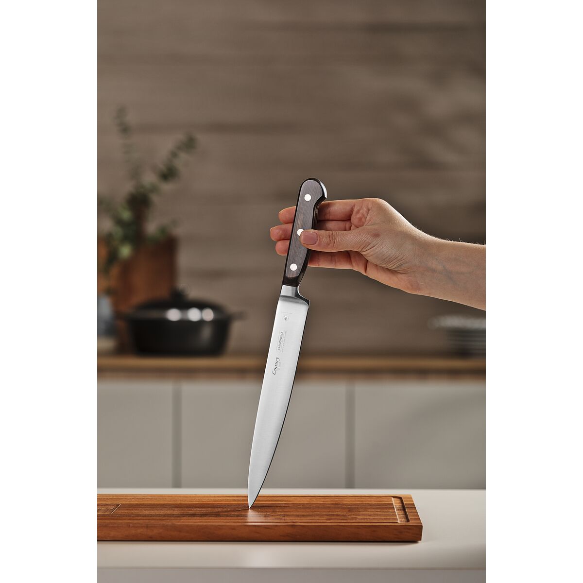 Tramontina Cuchillo Trinchante Century Wood 21 cm