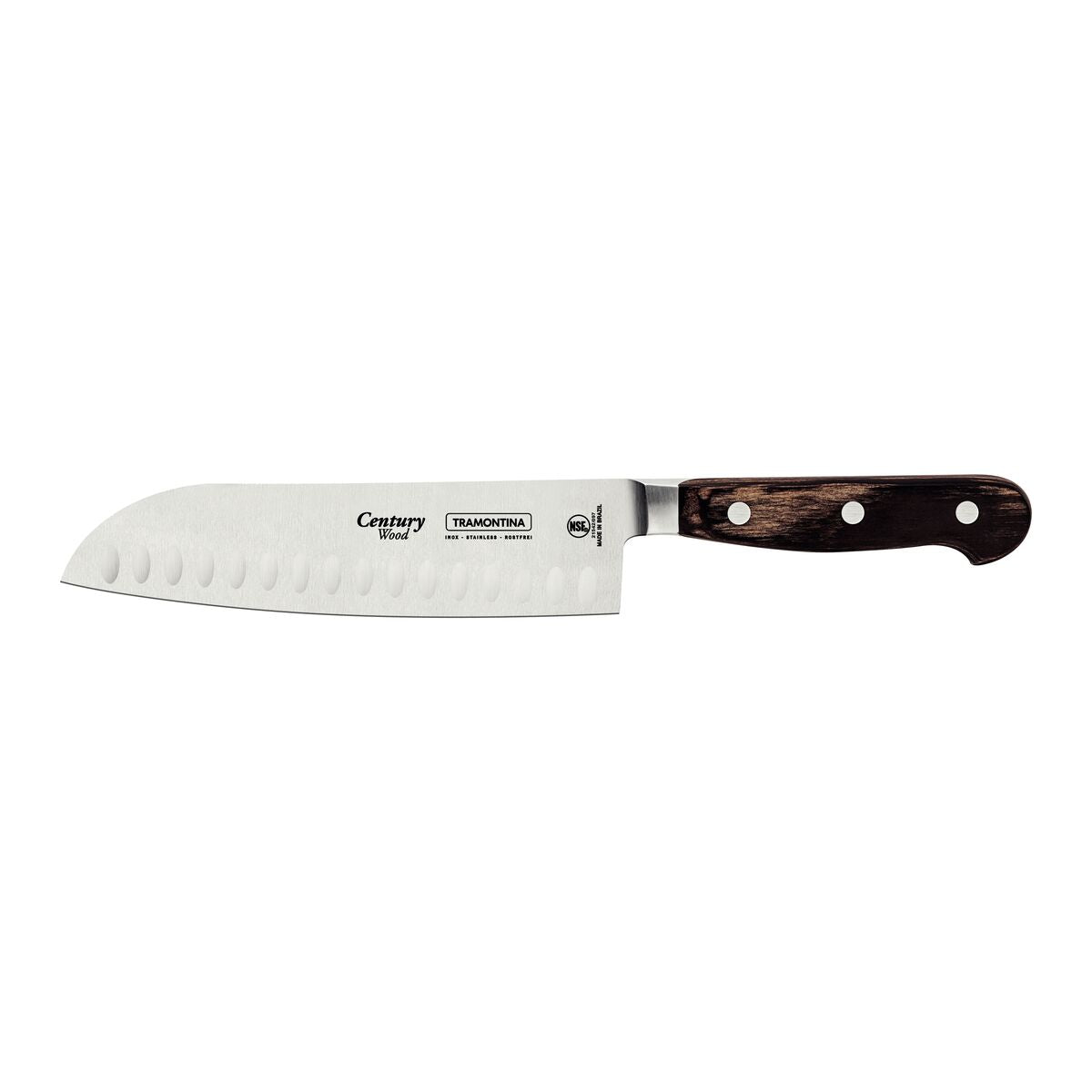 Tramontina Cuchillo Santoku Century Wood NSF 18 cm