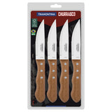 Tramontina Juego de Cuchillos Jumbo para Carne/BBQ Dynamic 4 piezas