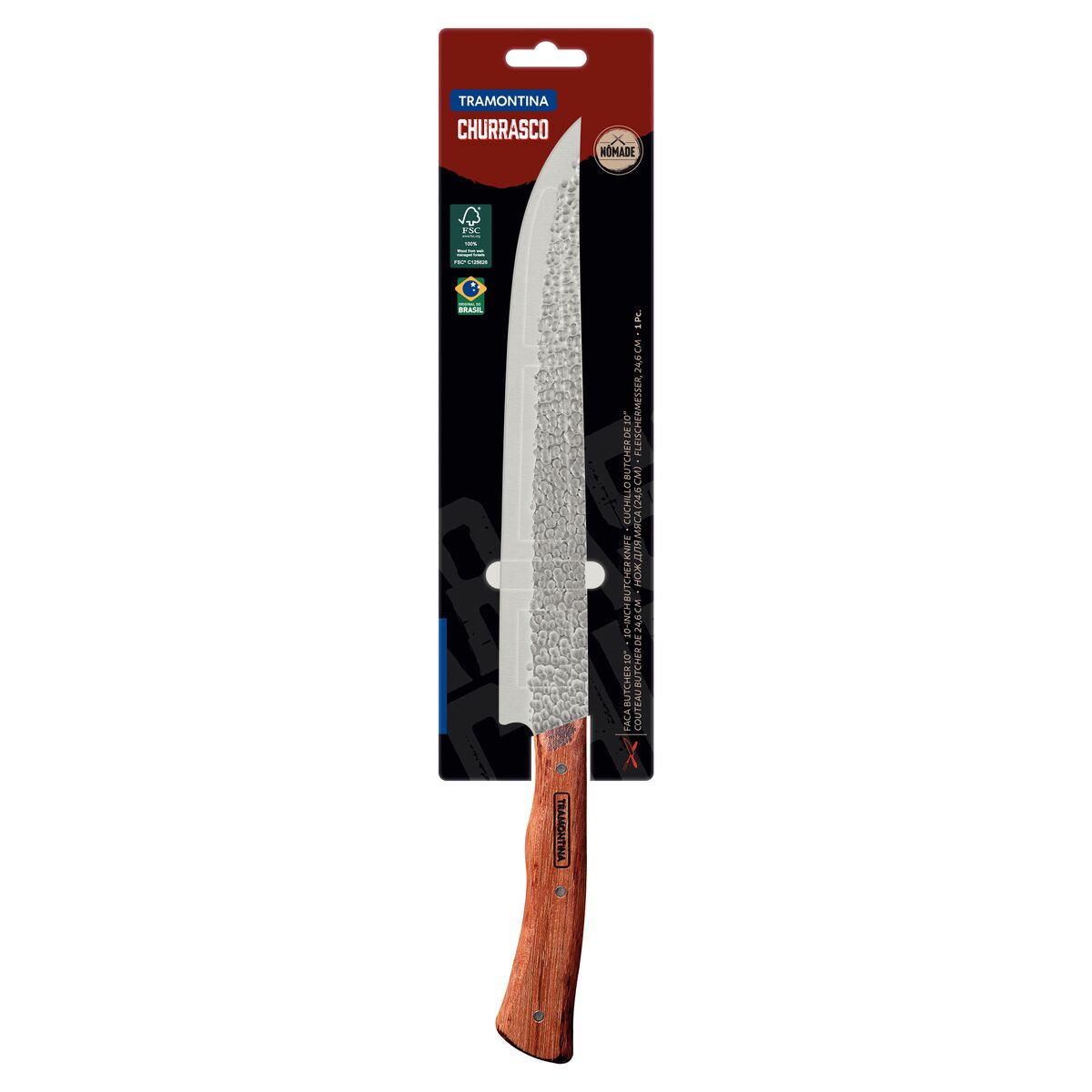 Cuchillo para Carne en Acero Inoxidable Nômade FSC 25 cm