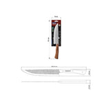 Cuchillo para Carne en Acero Inoxidable Nômade FSC 20 cm