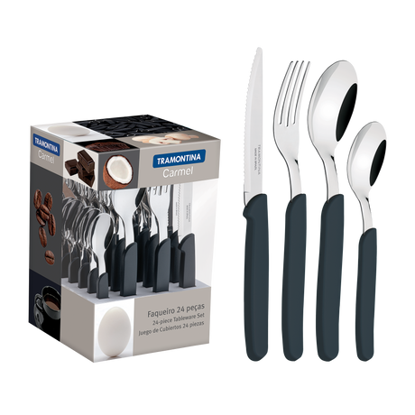 Juego de Cubiertos Carmel 24 piezas