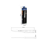 Tramontina Cuchillo para Deshuesar en Acero Inoxidable Century NSF 15,5 cm