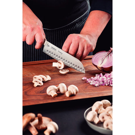Tramontina Cuchillo Santoku en Acero Inoxidable Century NSF 18 cm
