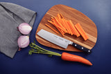 Tramontina Cuchillo Usuba para Rebanar y Picar en Acero Inoxidable Century NSF 18 cm