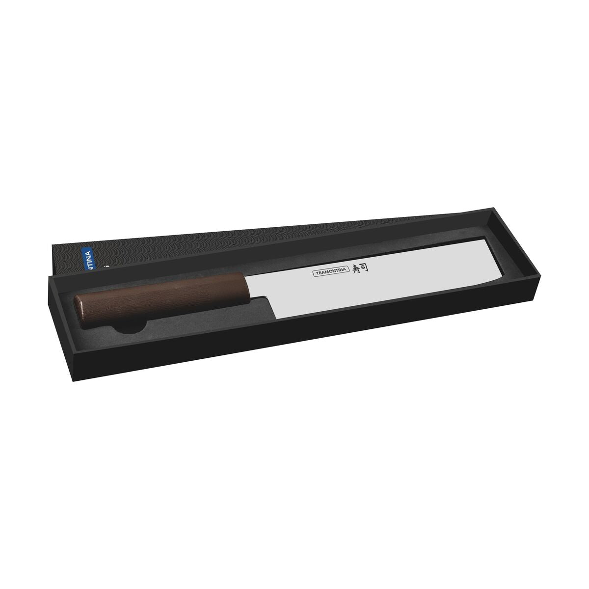 Tramontina Cuchillo Nakiri en Acero Inoxidable Sushi 18 cm