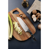 Cuchillo Santoku en Acero Inoxidable Solutta 18 cm