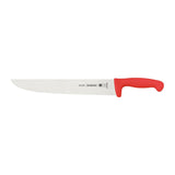 Tramontina Cuchillo Carnicero Rojo Professional 31 cm NSF