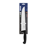 Cuchillo Carnicero en Acero Inoxidable Professional Master Negro NSF 25 cm