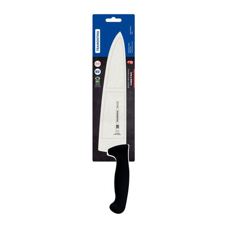 Cuchillo Carnicero en Acero Inoxidable Professional Negro 25cm