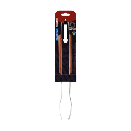 Tramontina Pinza para Carne de Acero Inoxidable con Mango de Madera 47 cm