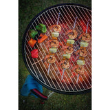 Tramontina Juego de 6 Pinchos Brochetas en Acero Inoxidable 30 cm