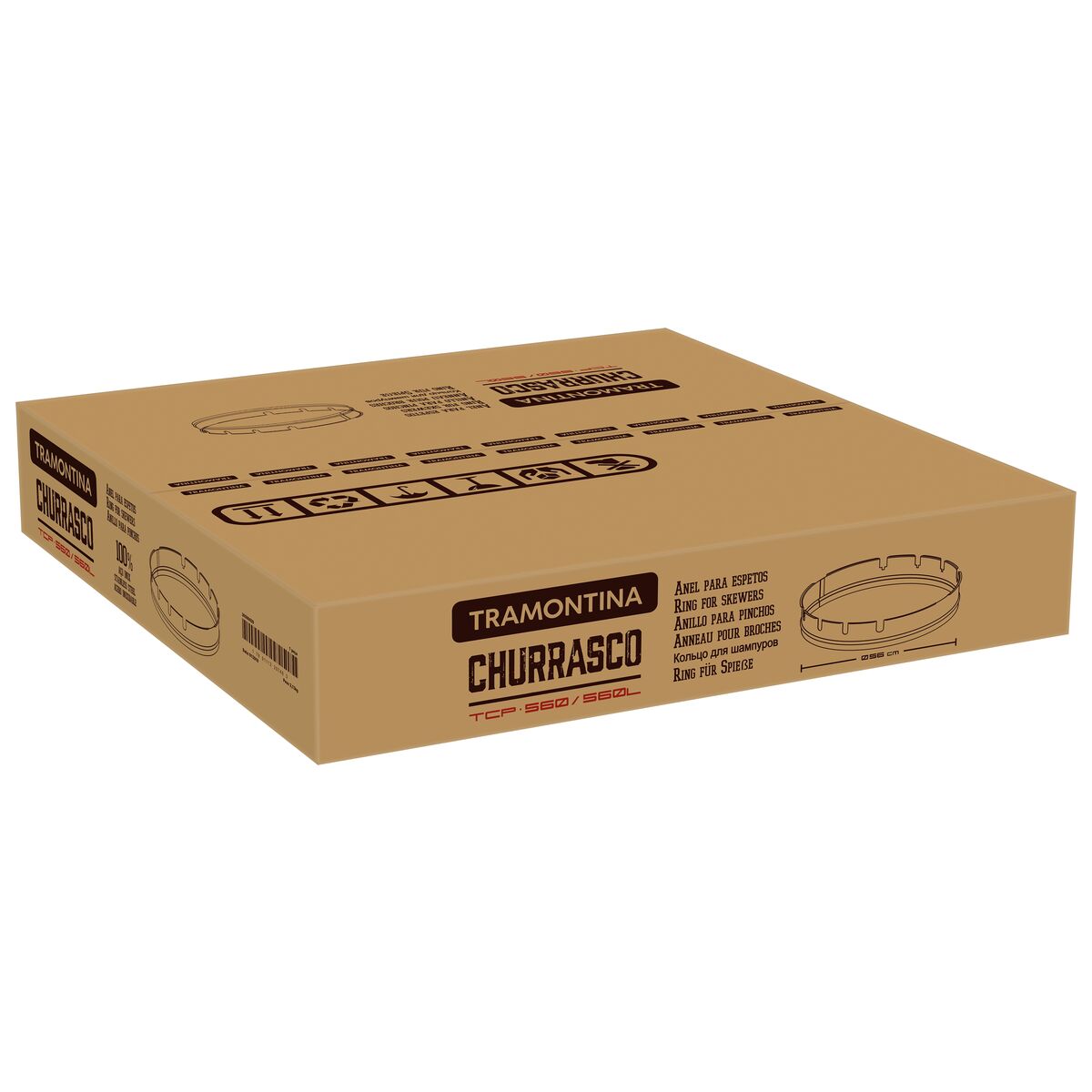 Aro para Pinchos 56 cm Churrasco