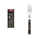 Tramontina Juego de Tenedores para Carne Polywood Castaño FSC 6 piezas