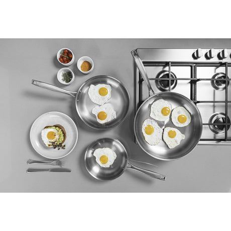 Tramontina Sartén Tri-Ply Grano de Acero Inoxidable 20 cm