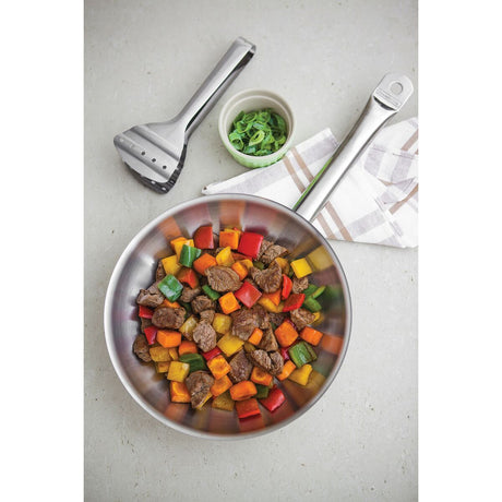 Tramontina Sartén Professional de Acero Inoxidable con Fondo Triple con mango 30 cm 2,9L